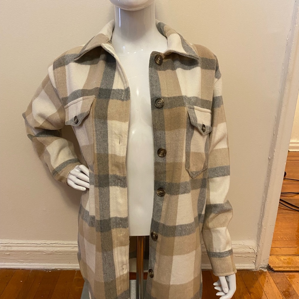 Joie plaid womens button down S